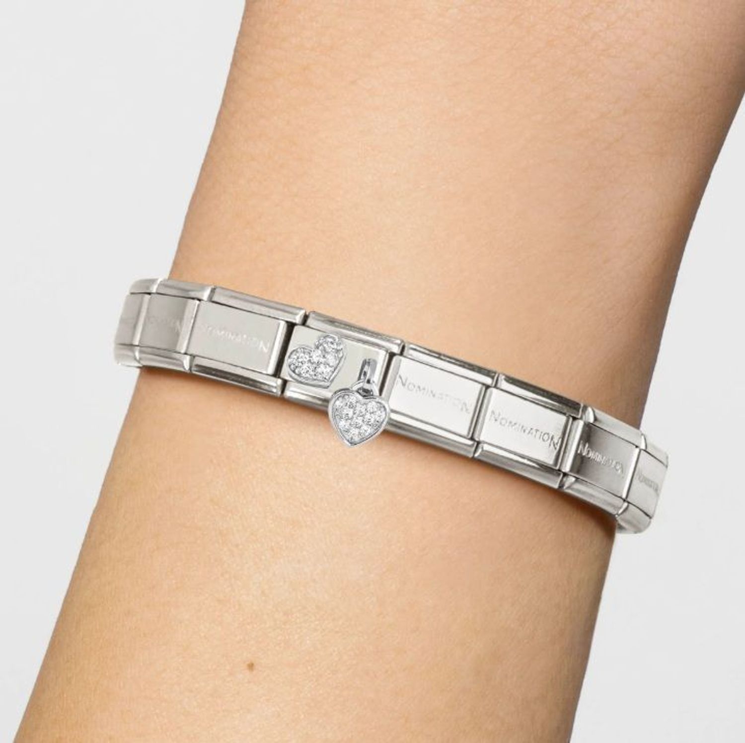 Charms Nomination Link 925 zawieszka srebro Dwa Serca 331817 15.jpg